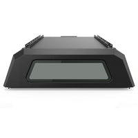 The Worksite — aluminum cap with flip-up glass rear, hero view