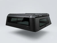 The Weekender — side and rear panel, mounted view